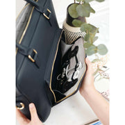 Stackers laptoptas - marineblauw