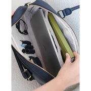 Stackers laptoptas - marineblauw