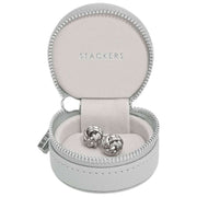 Stackers Oyster Travel Sieradendoosje - Kiezelgrijs
