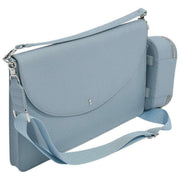 Stackers Sleek laptop- en kabelopruimtasje - donkerblauw