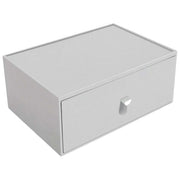 Stackers Supersize make-up organizer met diepe lade - kiezelgrijs