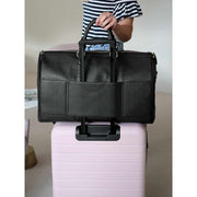 Stackers Weekendkledingtas - Zwart Saffiano