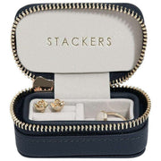 Stackers grote reissieradendoos met rits - marineblauw