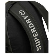 Superdry & Co Tarp geborduurde rugzak - Zwart/kakigroen