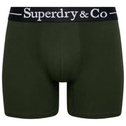 Superdry & Co Triple Pack Trunks - Zwart/Bordeaux/Olijfgroen