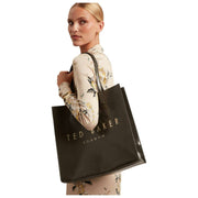 Ted Baker Crinkon Crinkle Grote Icon Tas - Middengrijs