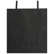 Ted Baker Iconna extra grote iconentas met webbing - Jetzwart