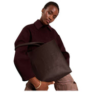 Ted Baker Iconny Webbing Grote Icon Tas - Chocoladebruin