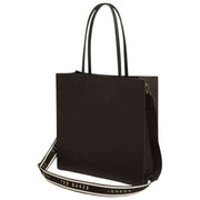Ted Baker Iconny Webbing Grote Icon Tas - Jet Zwart