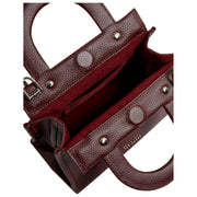 Ted Baker Roniaa draagtas met handgreep - donkerrood