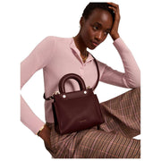 Ted Baker Roniaa draagtas met handgreep - donkerrood