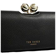 Ted Baker Roosali Grote Leren Portemonnee Met Bobbel - Zwart