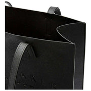 Ted Baker Soocon Crosshatch Grote Icon Tas - Zwart