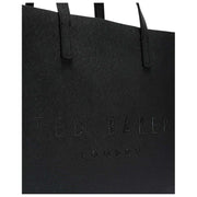Ted Baker Soocon Crosshatch Grote Icon Tas - Zwart