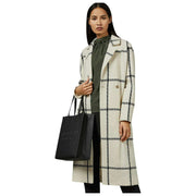 Ted Baker Soocon Crosshatch Grote Icon Tas - Zwart