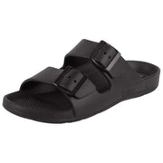 Totes SOLBOUNCE Bounce Buckle Sliders - Zwart