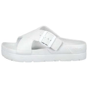 Totes SOLBOUNCE Bounce Sandalen met gekruiste gesp aan de voorkant - Wit