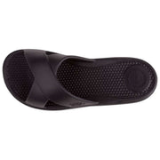Totes SOLBOUNCE Bounce Cross Strap Sliders - Zwart