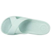 Totes SOLBOUNCE Bounce Cross Strap Sliders - Mintgroen