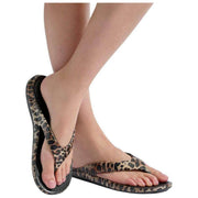 Totes SOLBOUNCE Bounce-slippers - Luipaardbruin