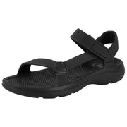 Totes SOLBOUNCE Bounce sportsandalen met klittenband - Zwart