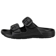 Totes SOLBOUNCE Sliders met dubbele gesp - Zwart