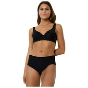 Triumph Amourette beugel-gewatteerde kanten bh - zwart
