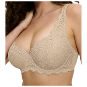 Triumph Amourette beugelbeha met kant, huidbeige