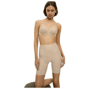 Triumph Doreen katoenen bh zonder beugel - huidbeige