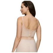 Triumph Doreen lange bh zonder beugel - huidbeige