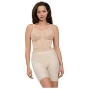 Triumph Doreen lange bh zonder beugel - huidbeige