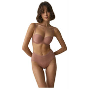 Triumph Signature Sheer Maxi Knickers - Geroosterd Amandelbeige