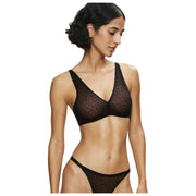 Triumph Signature Sheer beha zonder beugel - Zwart