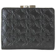 Vivienne Westwood Embossed Nappa Small Frame Purse - Black