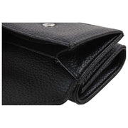 Vivienne Westwood Envelop Grain Billfold Portemonnee - Zwart