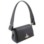 Vivienne Westwood Hazel Saffiano kleine handtas - zwart