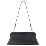 Vivienne Westwood Jane Soepel Leren Frame Portemonnee Tas - Zwart