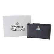 Vivienne Westwood Nappa Slim Flap Card Holder - Black