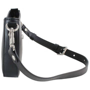 Vivienne Westwood Tasha Gladde Schouder Telefoontas - Zwart