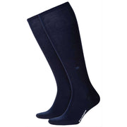 Burlington Leeds Knee High Socks - Marine Navy