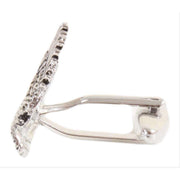 David Van Hagen Game Bird Cufflinks - Silver