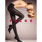 Falke Rib Shaping 50 Denier Tights - Burgundy