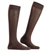 Falke Sensitive London Knee High Socks - Dark Brown