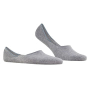 Falke Step Medium Cut No Show Socks - Light Grey Mel