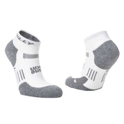 Hilly Supreme Quarter Max Socks - White/Grey Marl