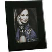 Juliana Impressions Glass Plain Design Photo Frame 5 x 7 - Black