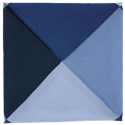 Michelsons of London Four Way Silk Handkerchief - Navy Blue