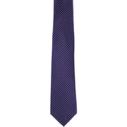 Michelsons of London Triangle Geometric Silk Tie - Purple
