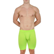 Obviously EliteMan Boxer Brief 9inch Leg - Lime