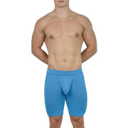 Obviously EliteMan Boxer Brief 9inch Leg - Maui Blue